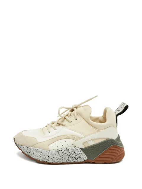 Stella McCartney Pre-Owned Eclypse layered-panels sneakers Neutrals 1209010