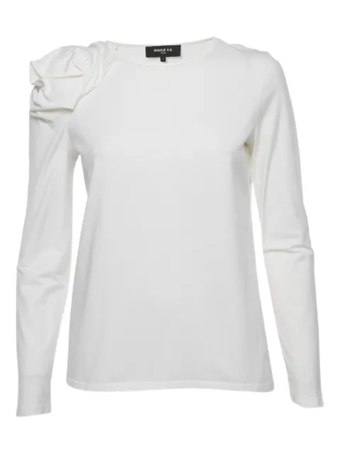 Paule Ka puff-sleeve T-shirt White 1182547