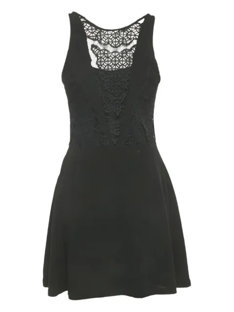 SANDRO lace-inserts dress Black 1223159