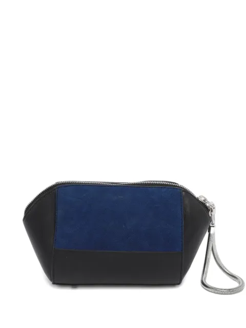 Pre-Owned Alexander Wang chain-strap leather make up bag Black 1201770