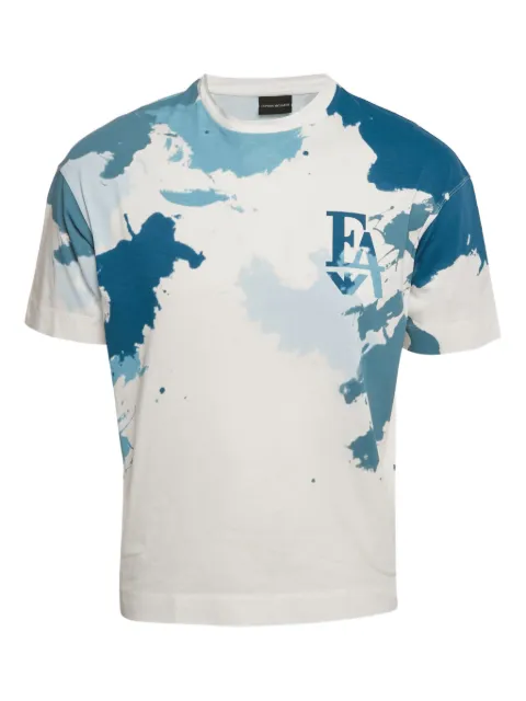 Emporio Armani Pre-Owned printed T-shirt White 1195605