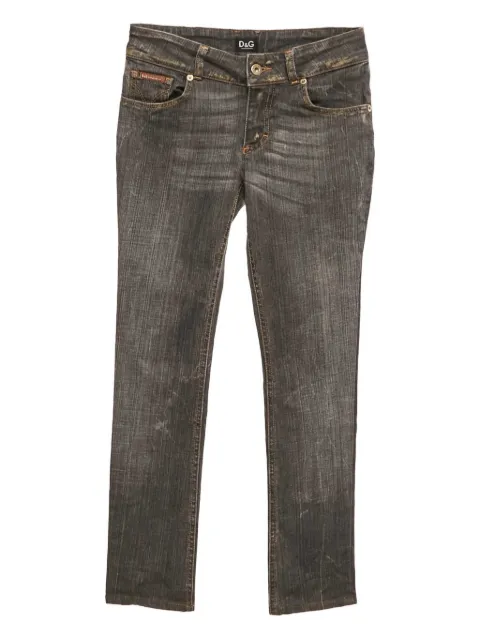 Dolce & Gabbana Pre-Owned low-rise jeans Grey 1189743