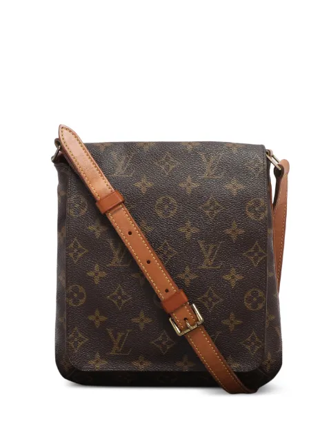 Louis Vuitton Pre-Owned Musette Salsa Monogram coated-canvas cross body bag Brown 1210015