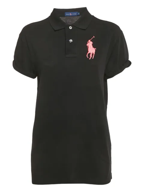 Polo Ralph Lauren Vintage cotton polo top Black 1195610