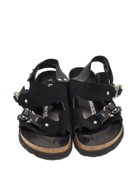 Christian Dior Pre-Owned x Birkenstock Milano flat sandals Black 1177447