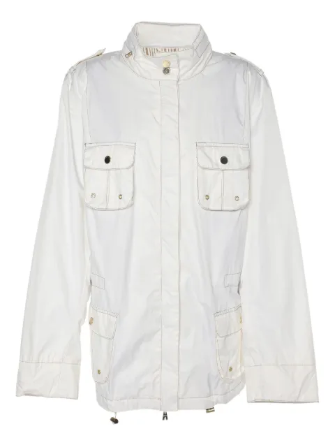 Marina Rinaldi zip-up jacket White 1186023