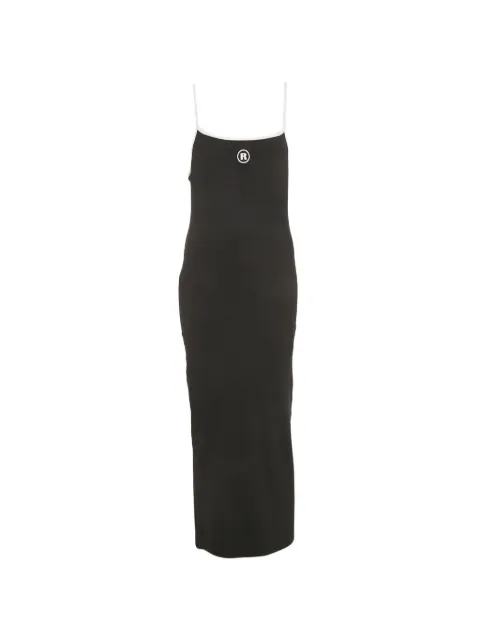 ROTATE BIRGER CHRISTENSEN ribbed-knit midi dress Black 1188086