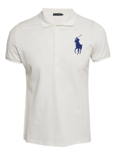 Polo Ralph Lauren Vintage logo-embroidered polo shirt White 1195546