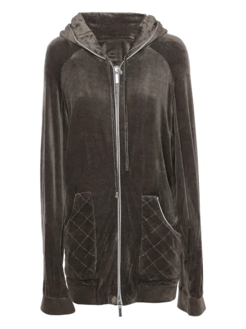 Marina Rinaldi drawstring hoodie Brown 1186351