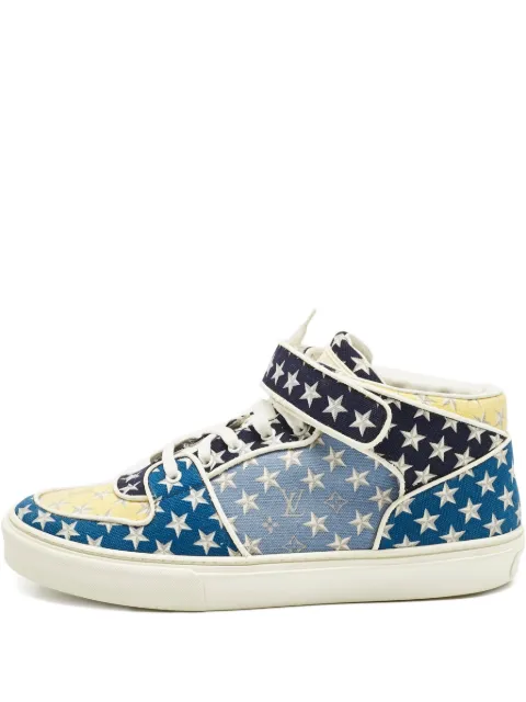 Louis Vuitton Pre-Owned Acapulco stars Monogram canvas sneakers Blue 1189985