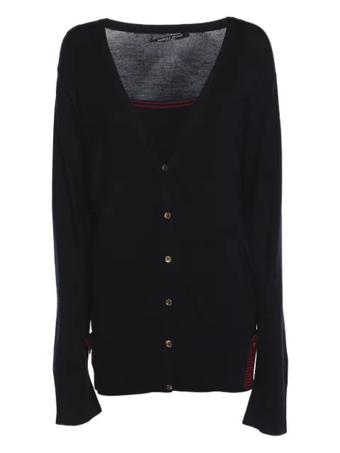 Marina Rinaldi button knit cardigan Black 1184367