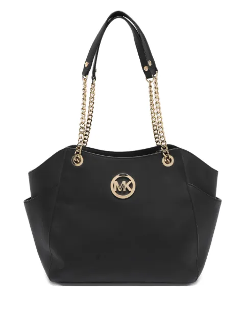 Michael Kors Vintage leather tote bag Black 1190164