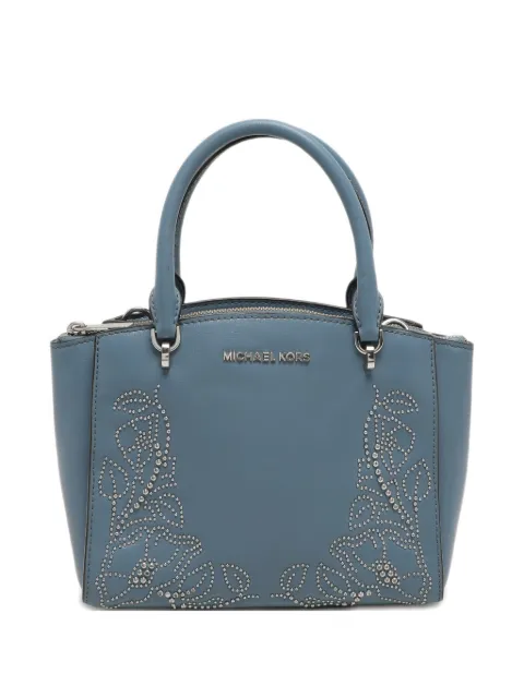Michael Kors Vintage Ellis studded tote bag Blue 1154051