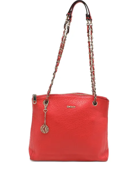 DKNY leather tote bag Red 1109792