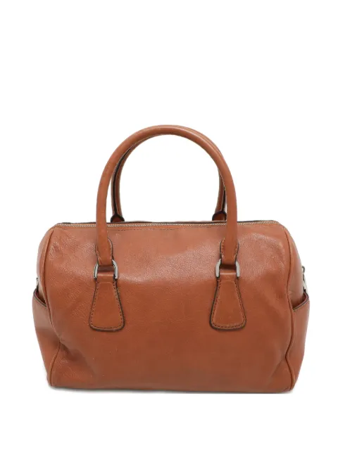 Michael Michael Kors Sophie leather top-handle satchel bag Brown 1135999