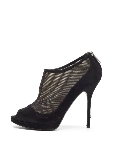 Christian Dior Pre-Owned suede heeled pumps Black 1052193