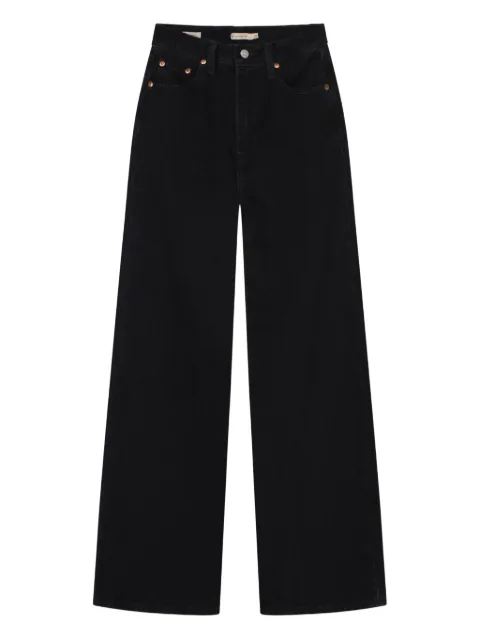 Levi's Premium Ribcage wide-leg jeans Black A60810001