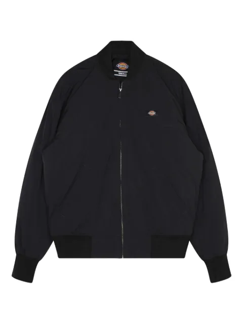 DICKIES Overbrook zip-up bomber jacket Black DK0A4YEQ