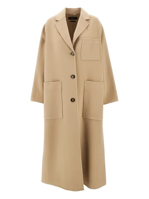 Weekend Max Mara button fastening parka coat Neutrals 2615011021600