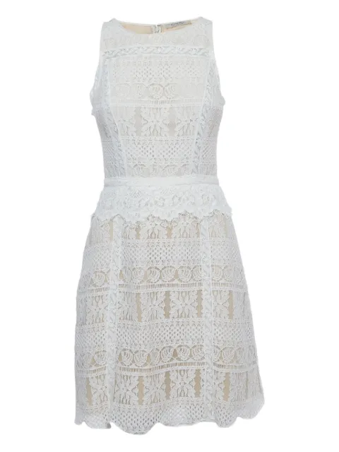 AllSaints lace flared mini dress White 1186669