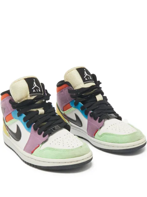 Jordan Air Jordan 1 Mid SE leather sneakers White 1165102