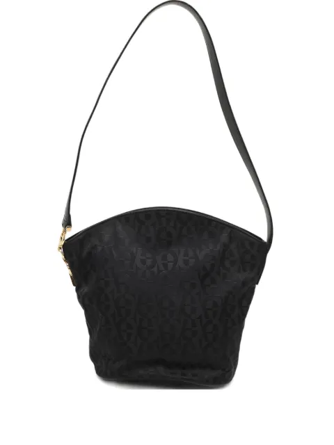 Aigner Vintage zip-closure shoulder bag Black 1121304