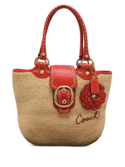 Coach Vintage buckle tote bag Neutrals 1156073