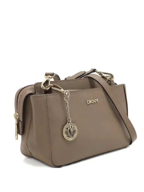 DKNY Vintage logo charm crossbody bag Neutrals 1078374