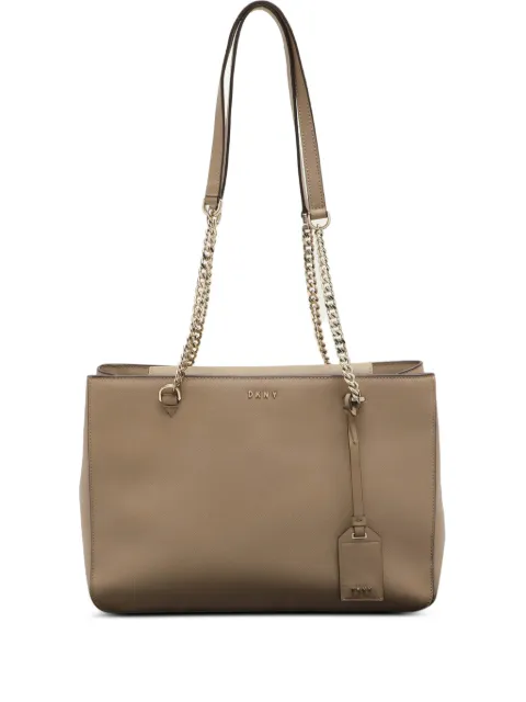 DKNY medium Bryant Park leather shoulder Neutrals 1078366
