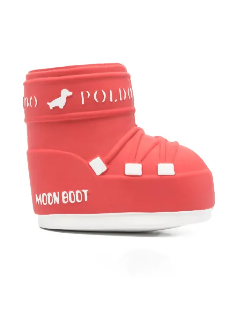 Moon Boot x Poldo Dog Couture boot dog toy Red MBTO0003
