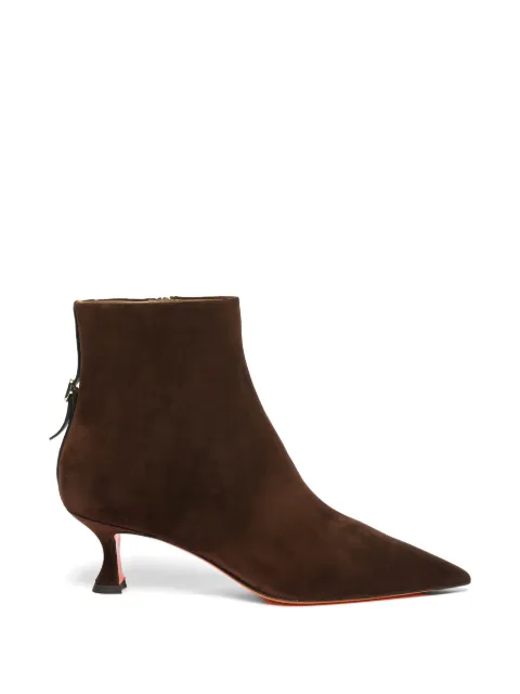 Santoni Giulie pointed-toe boots Brown WTIS71908HI2NHZW