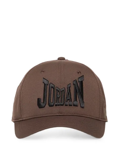 Jordan logo-embroidery baseball cap Brown HV1076