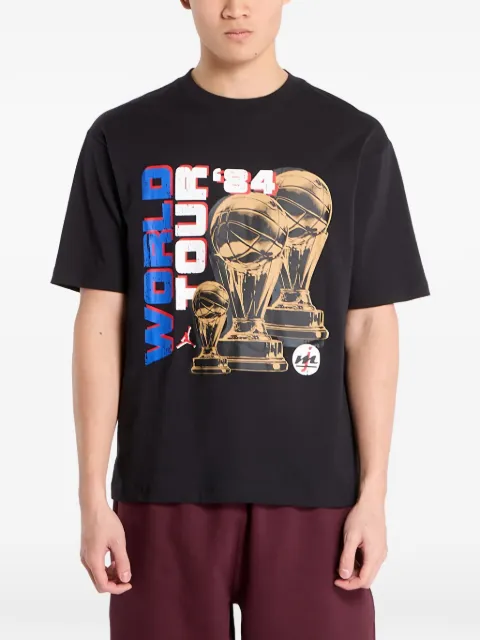 Jordan graphic-print short-sleeve T-shirt Black HV3899