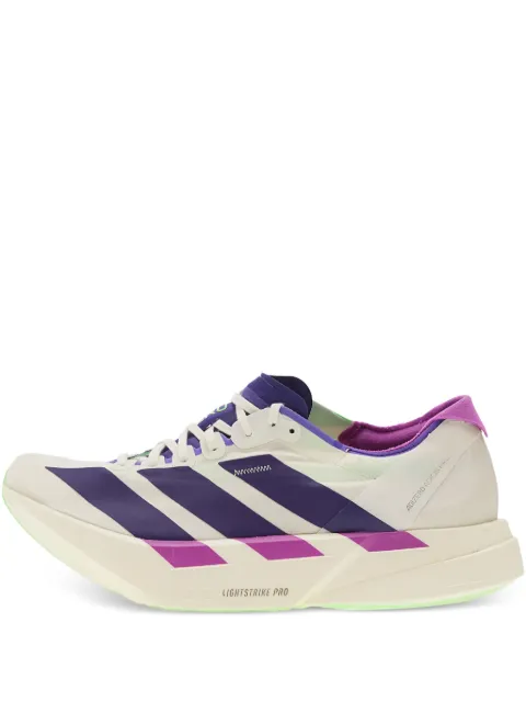 adidas Adizero Adios Pro 4 stripe sneakers Neutrals JR1656