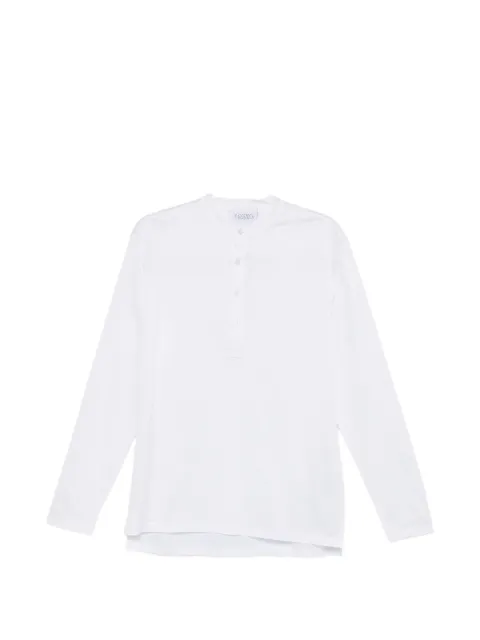 Tokyo James button-up T-shirt White SERAFINO