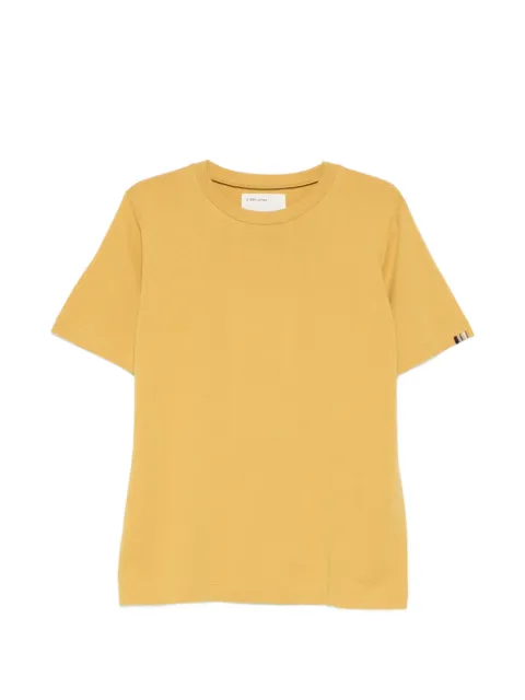 extreme cashmere nº394 James crew-neck T-shirt Yellow NO394