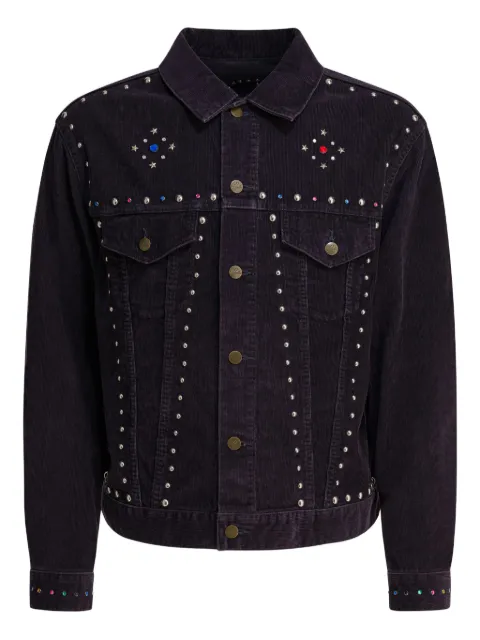 Needles studded embroidered jacket Black RW167BBLACK