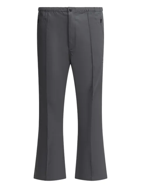 Needles elasticated-waistband logo-embroidered track pants Grey RW257AGREY