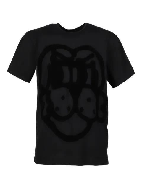 CHITO Flocked Pup SS T-shirt Black C0825T011