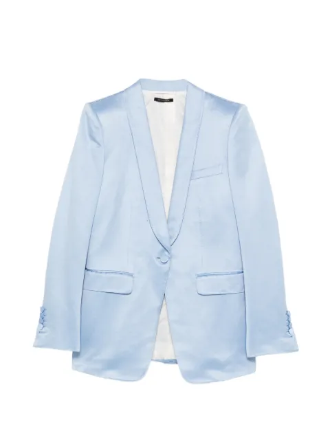 TOM FORD button blazer Blue GI3074FAX1602