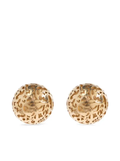 Jimmy Choo sphere stud earrings Gold LACESPHERESTUDSMFQ