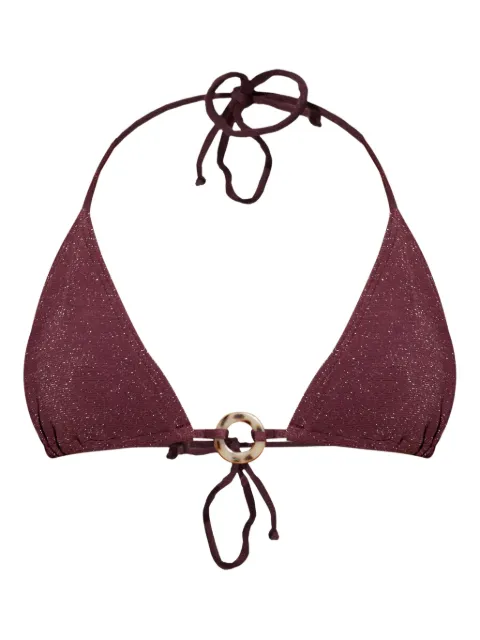 Bond-eye Ingrid ring bikini top Red BOUND768LMINGRID