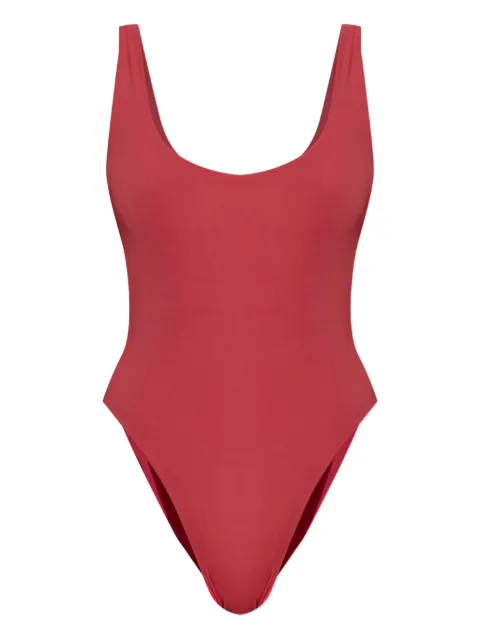 Bond-eye Lucia scoop neck swimsuit Red BARE649RV