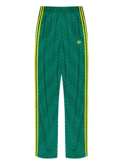 adidas patterned track pants Green KD0396