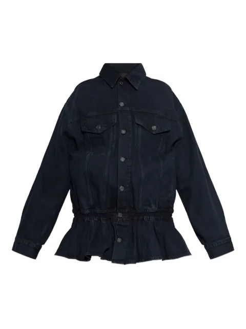 AGOLDE Rubik peplum jacket Blue A51121604