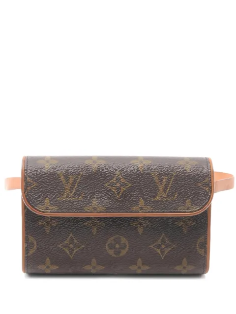 Louis Vuitton Pre-Owned 2000s Florentine monogram clutch bag Brown 1029020FL1001FL0032