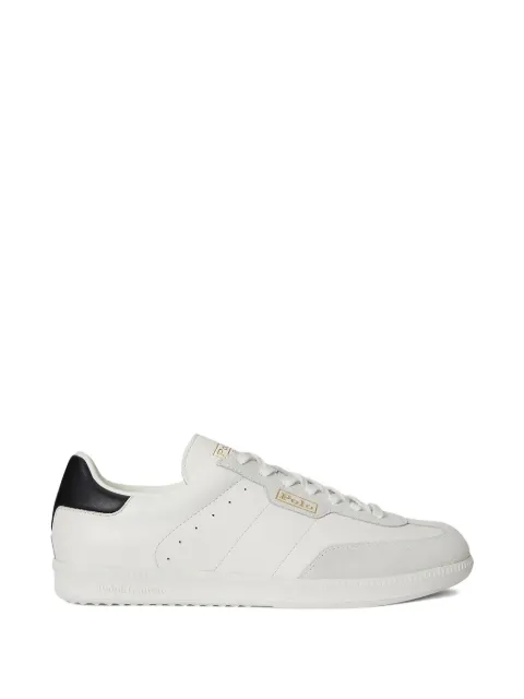 Polo Ralph Lauren suede panelled sneakers White 809P01642001