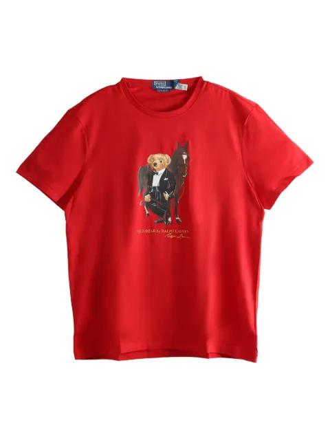 Polo Ralph Lauren Polo Bear graphic T-shirt Red 710P08093001