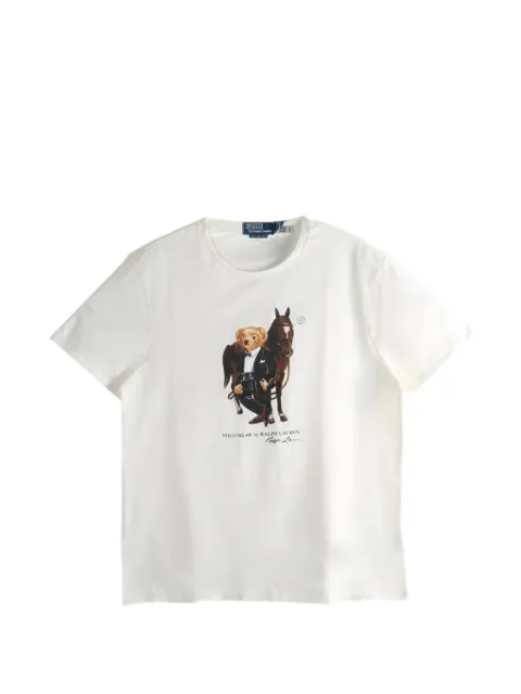 Polo Ralph Lauren Polo Bear graphic T-shirt White 710P08093003