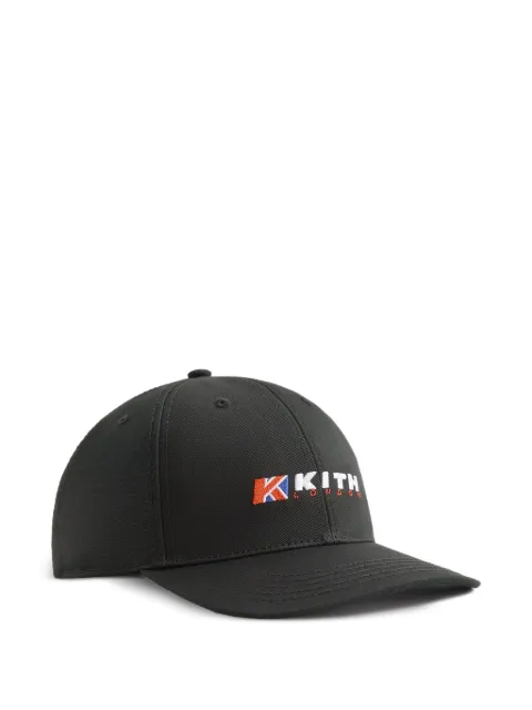 KITH twill baseball cap Black KHM051209001